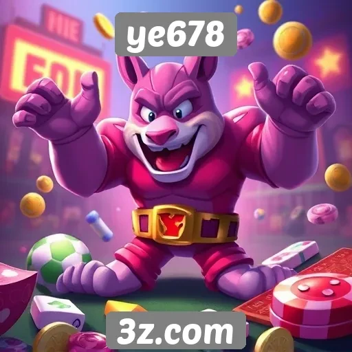 Variedade de jogos disponíveis no ye678